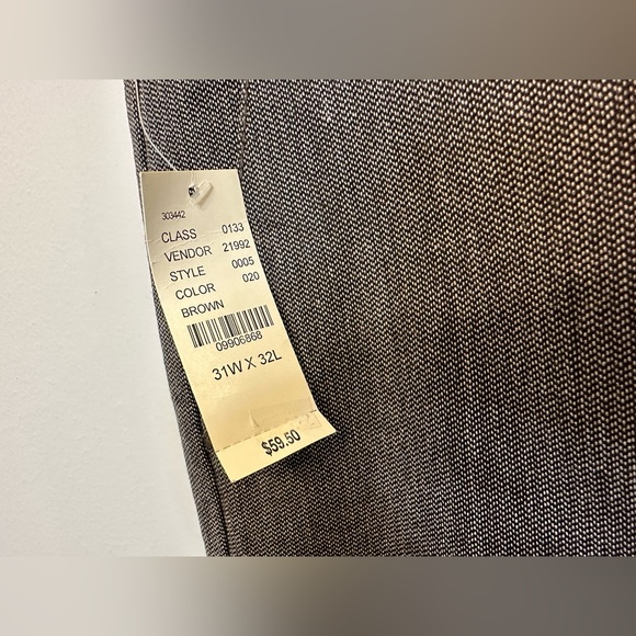 Bullhead Dillon California Black & White Mini Herringbone Chino Pants - Picture 3 of 4